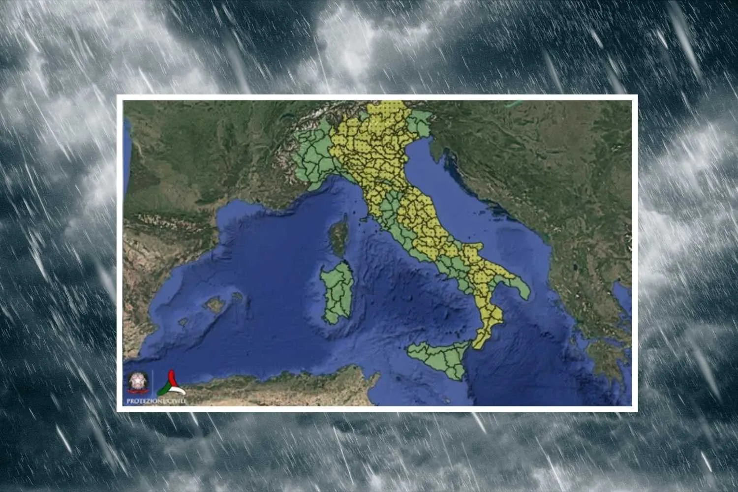 Dopo il grande caldo, arrivano i temporali: scatta l'allerta meteo in 13 Regioni