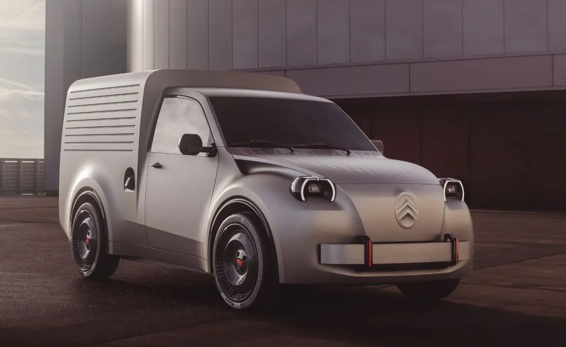 Citroën 2 CV Fourgonnette: a Parigi torna l'elettrico "operaio", ma è un concept - HDmotori.it