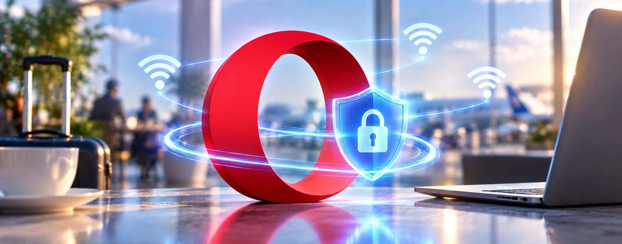 Opera, la VPN si attiva da sola sulle reti Wi-Fi pubbliche