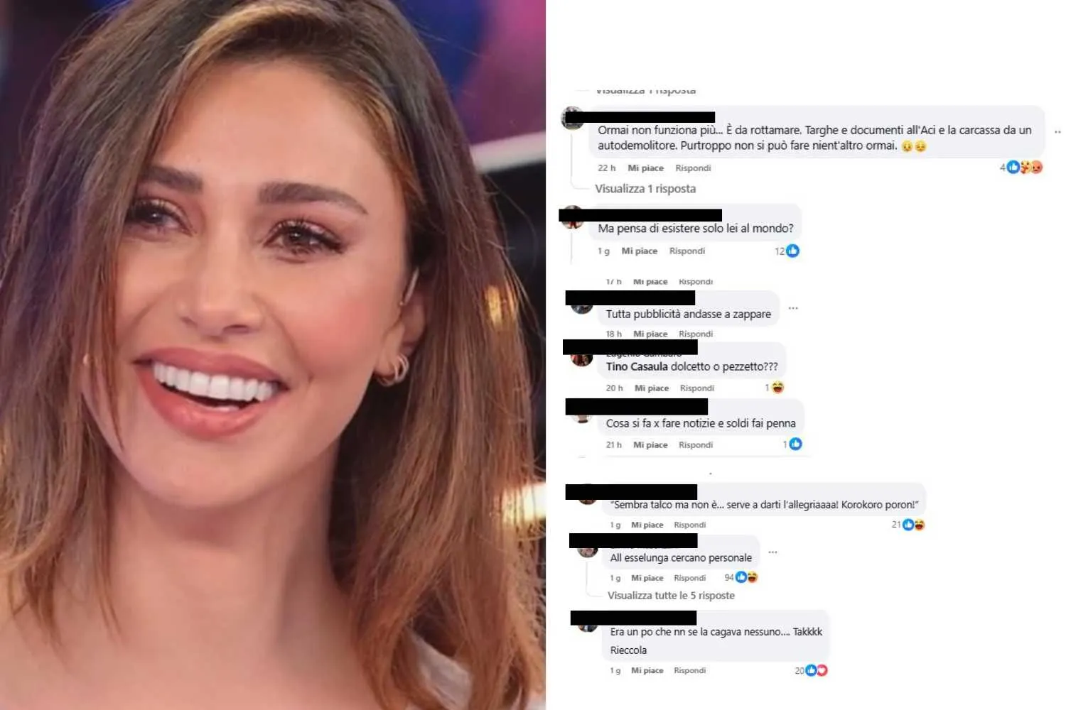Belén urlava aiuto, abbiamo risposto con gli insulti