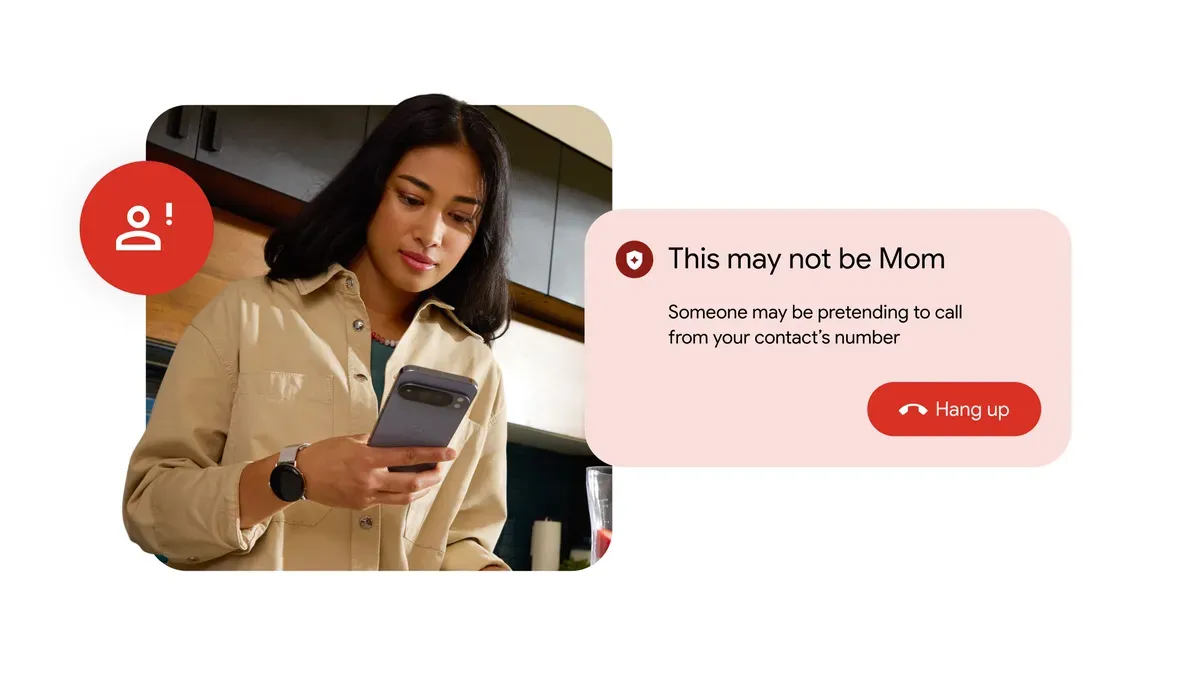 Android rileva le chiamate fake con deepfake AI