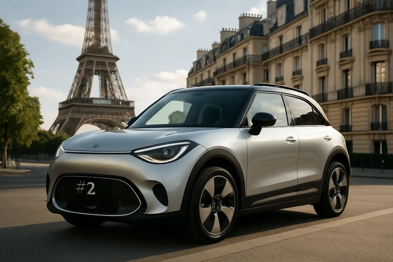 Smart #2: la nuova due posti elettrica debutta a Parigi 2026