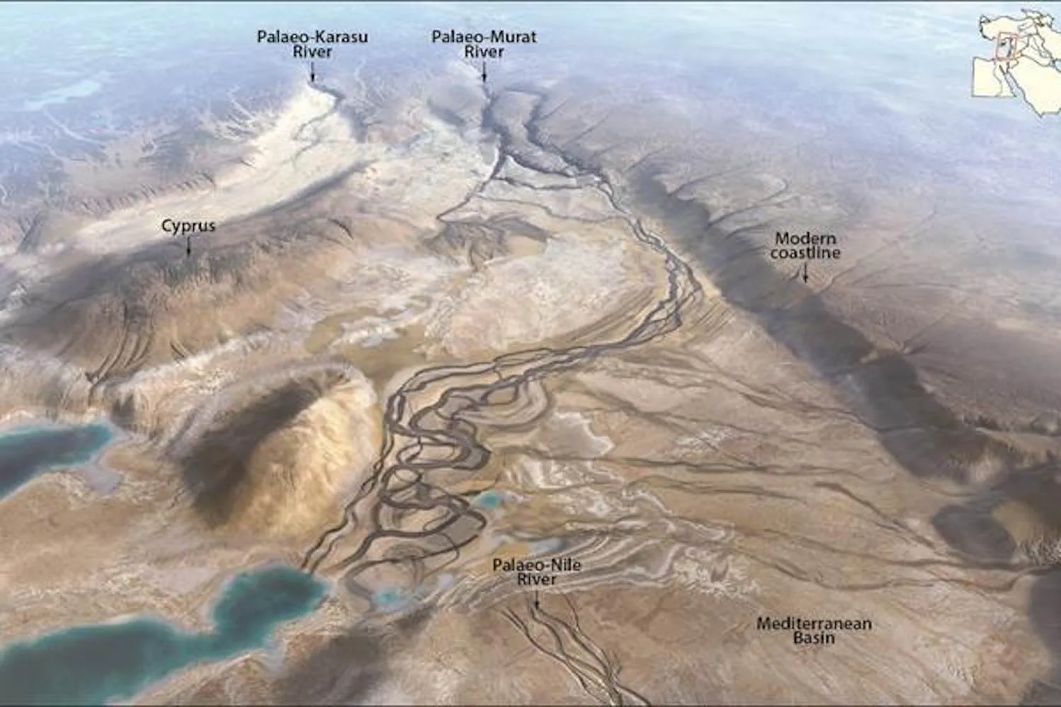 Finalmente ora sappiamo come è nato il celeberrimo fiume Eufrate, lo studio