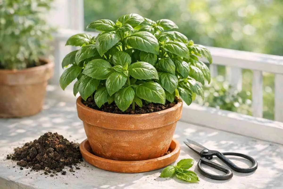 Basilico in vaso, i 7 accorgimenti decisivi per farlo durare tutta la stagione – Ecoblog