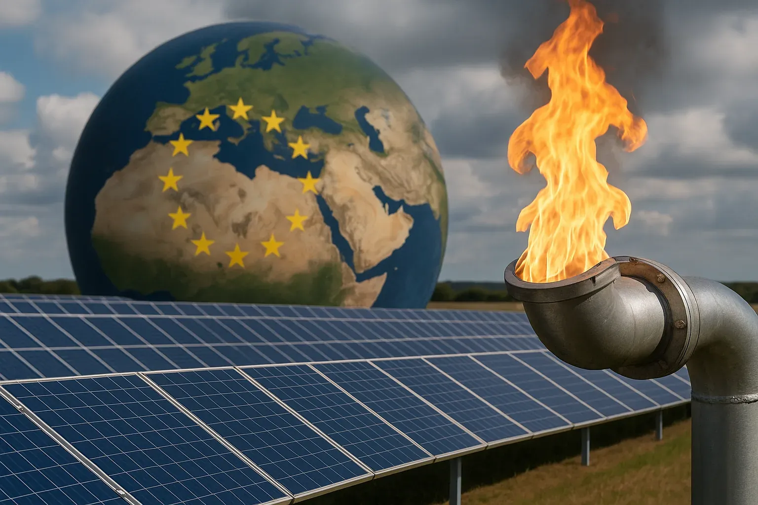 Fotovoltaico europeo risparmi gas: 37,4 miliardi da marzo 2026