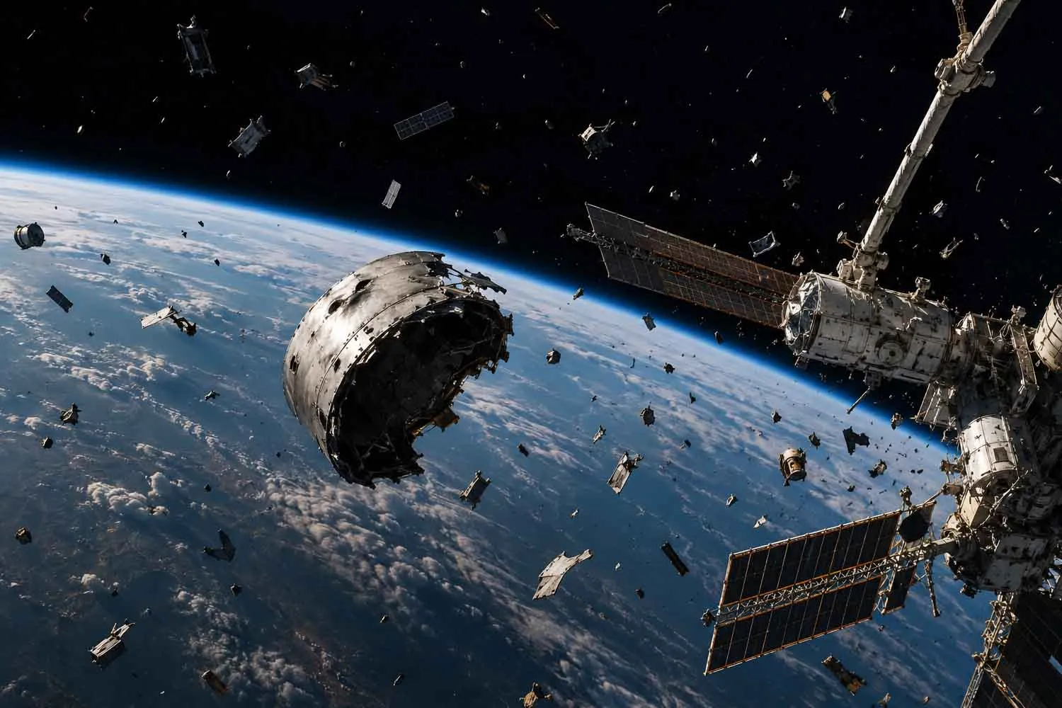 Rifiuti spaziali, che fine fanno tutti i detriti di satelliti e razzi abbandonati intorno alla Terra?