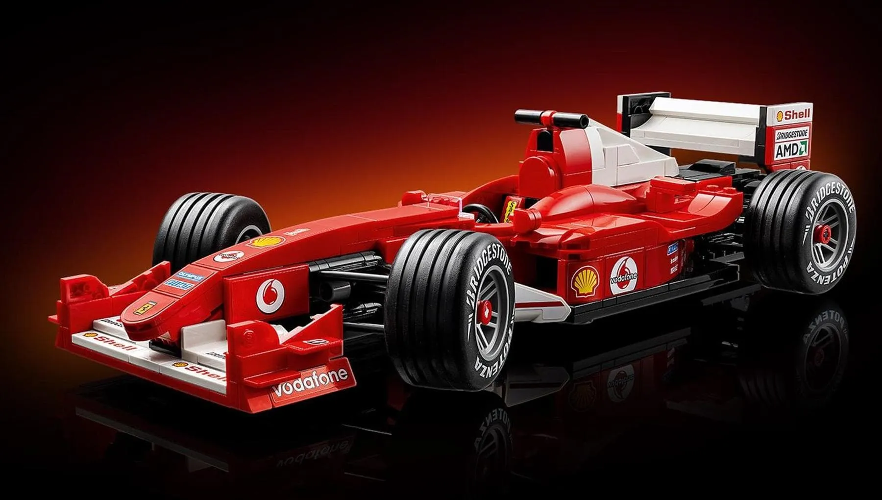 La Ferrari F2004 di Schumacher è diventata un set LEGO. Il designer Cabral racconta come è nata
