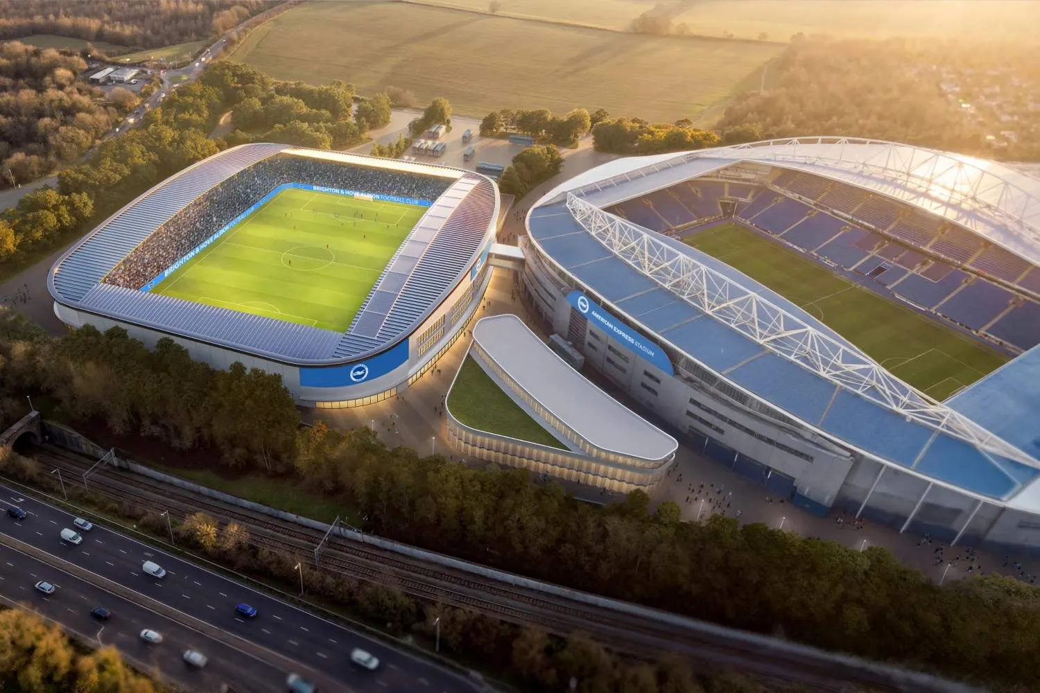 Nascerà il primo stadio europeo pensato per il calcio femminile (con fasciatoi, zone passeggini e sale per l’allattamento)
