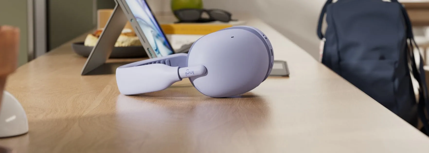Logitech Zone Vibe Pro, cuffie per lavoro e tempo libero con ANC e microfoni AI