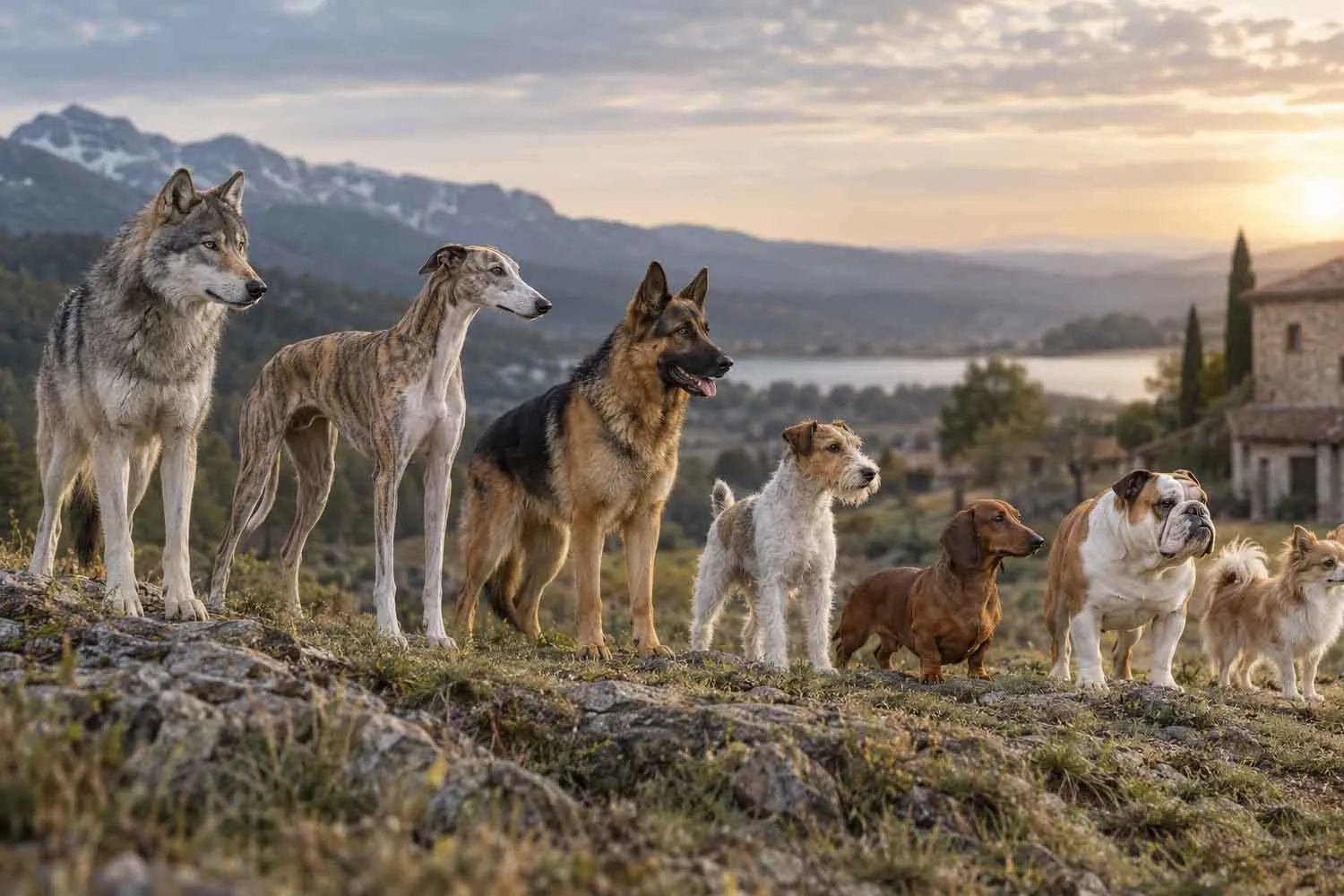 Dal lupo addomesticato al chihuahua: come abbiamo creato centinaia di razze canine, ricostruite 10 grandi linee genetiche