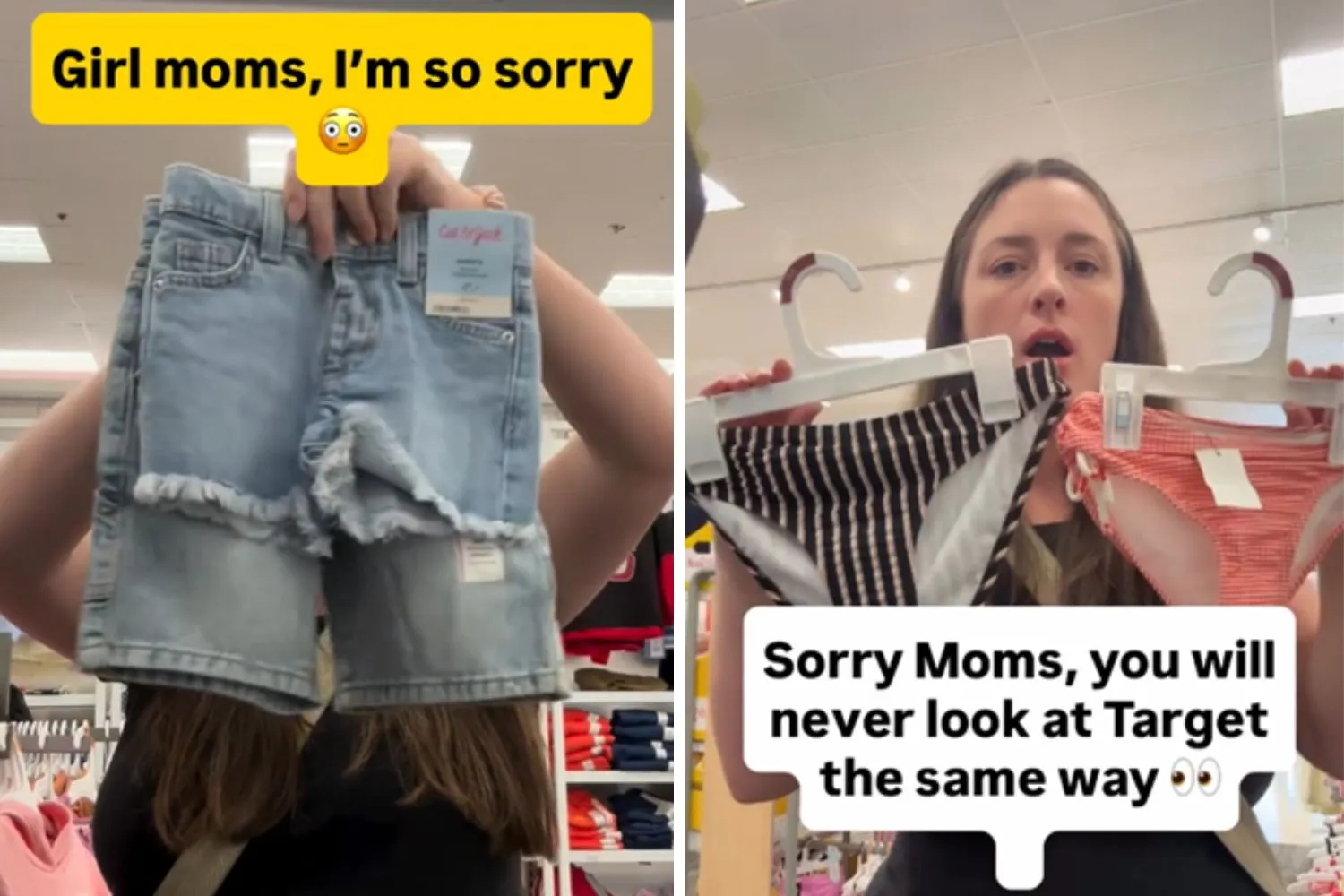 Pantaloncini inguinali e costumi imbottiti: quando la moda dimentica che sono bambine
