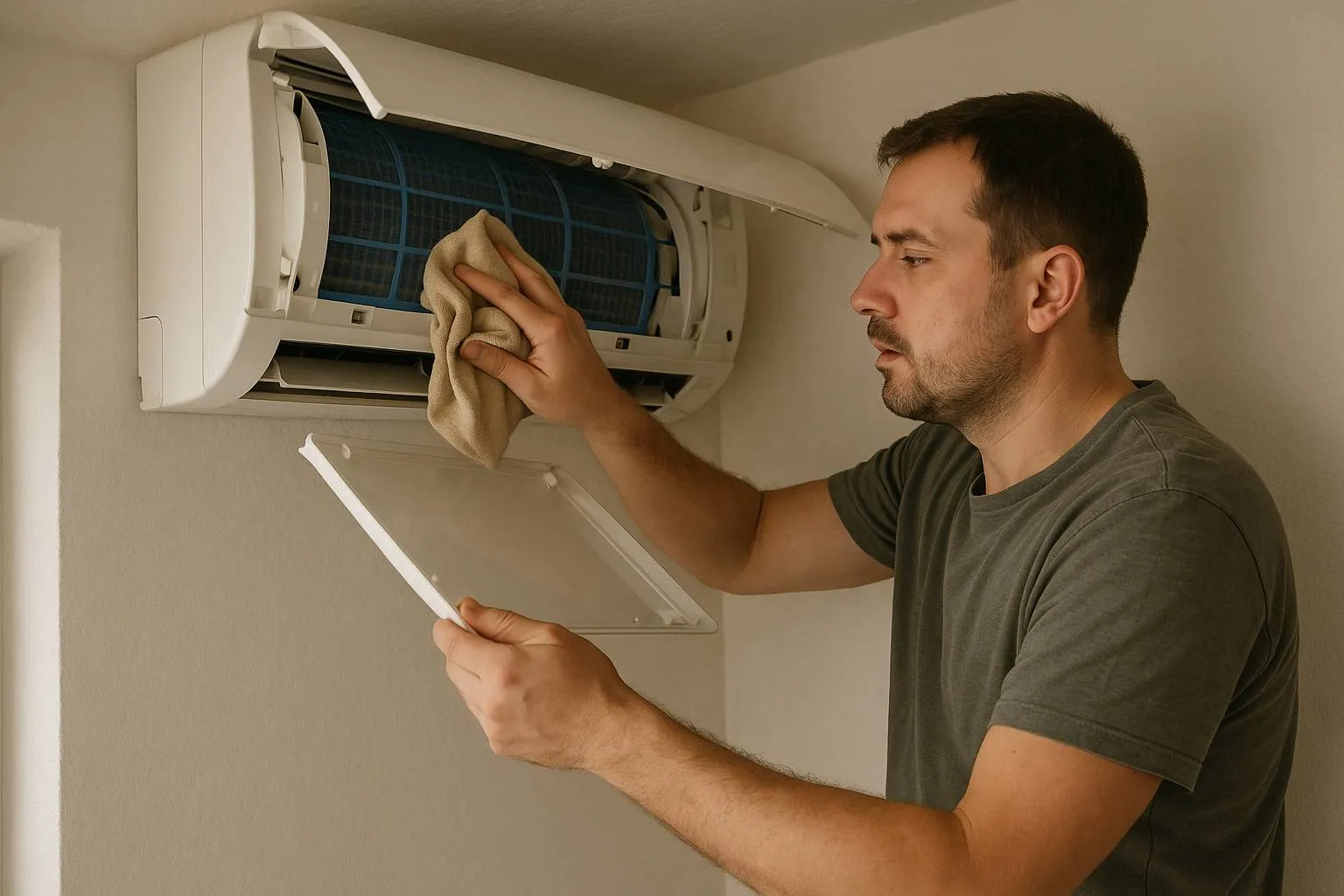 Come pulire il condizionatore di casa senza errori: filtri, split e unità esterna – Ecoblog