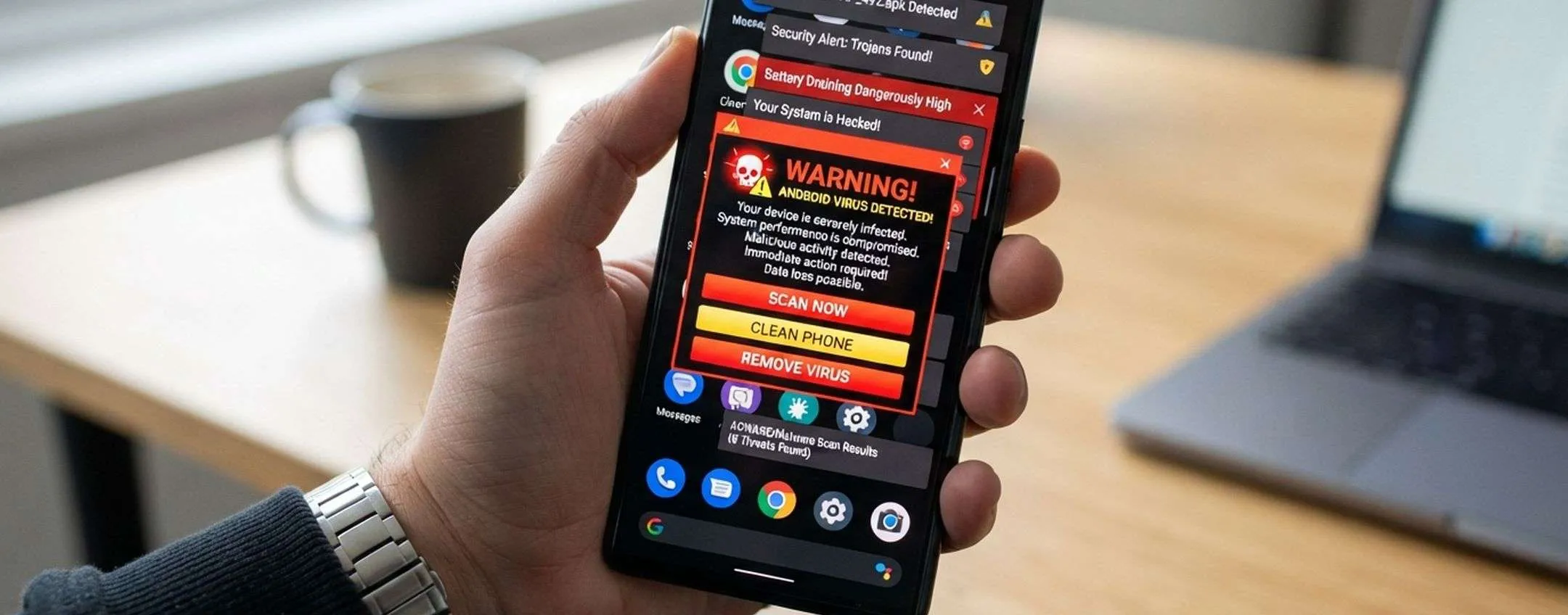 Smartphone Android economici con malware di fabbrica