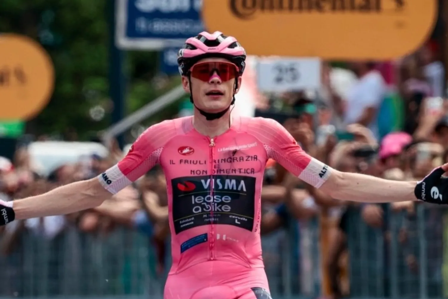 Giro d’Italia 2026, Vingegaard conquista la Corsa Rosa: il nostro Ciccone miglior scalatore, due italiani nella top ten