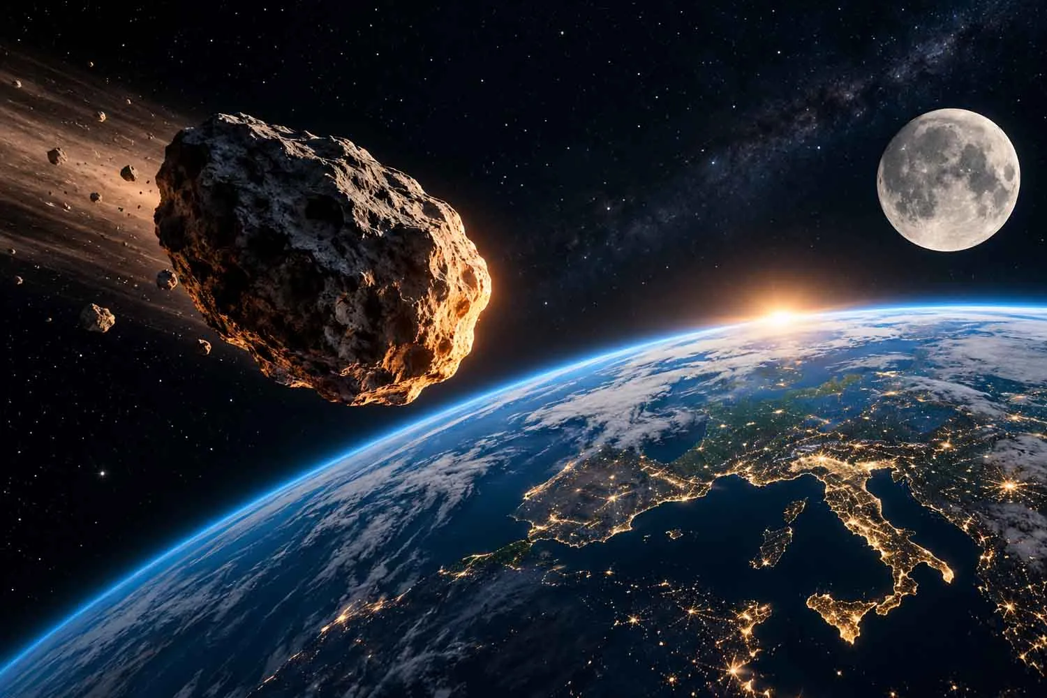 Arriva l'asteroide di Halloween: passerà più vicino della Luna (e non sarà l'unico)