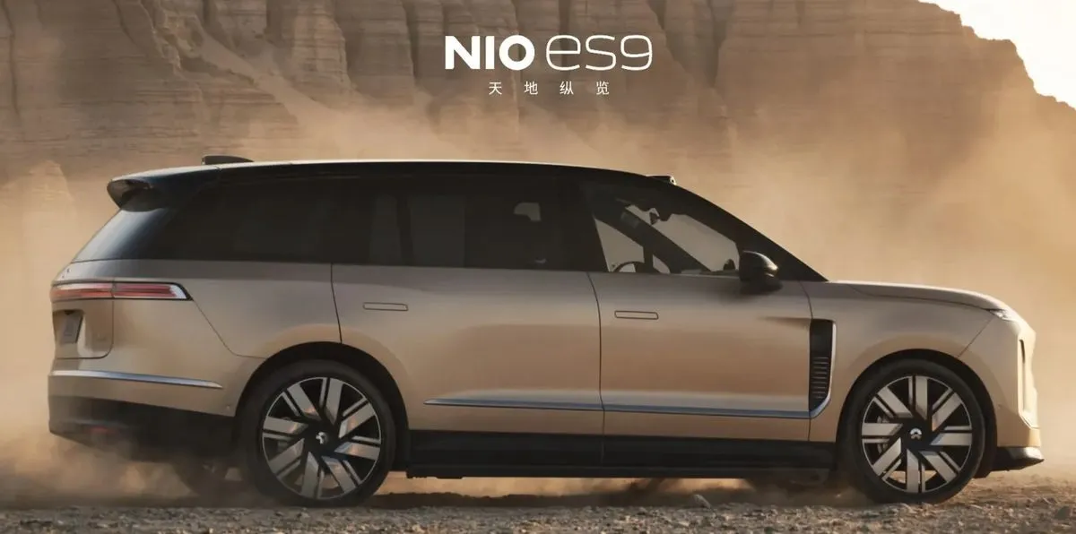 NIO ES9, debutta in Cina il maxi SUV elettrico da 5,3 metri - HDmotori.it