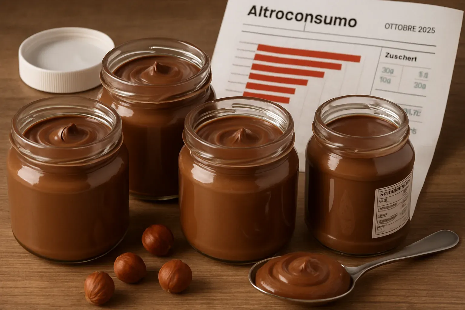 Creme spalmabili alla nocciola: test Altroconsumo ottobre 2026