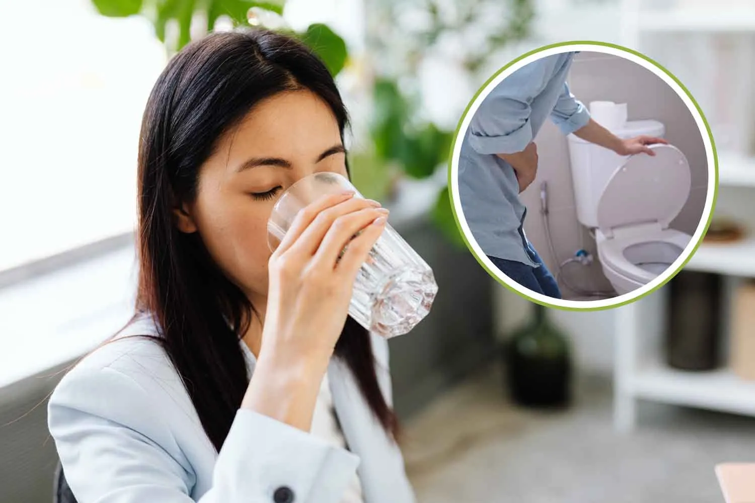 Caldo: come bere più acqua senza correre in continuazione in bagno a fare pipi?