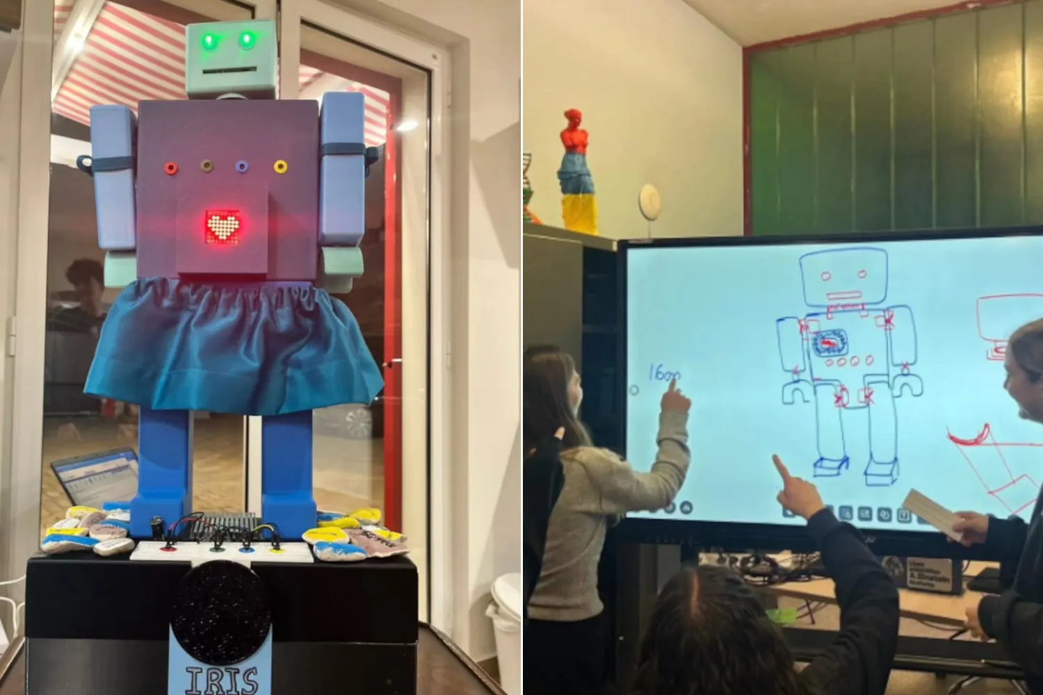 Studenti di un liceo pugliese creano IRIS, un robot che aiuta i bambini con autismo, e vincono i campionati di robotica