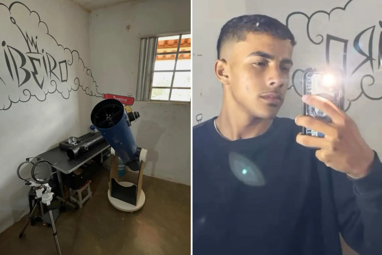 Crea un telescopio con due secchi e uno specchio: 17enne realizza il sogno di vedere stelle e pianeti (e porta la sua invenzione nelle scuole)