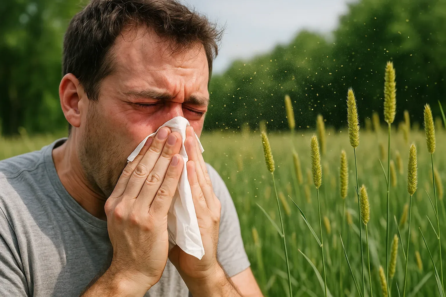 Allergie graminacee: pollini e sintomi stagionali