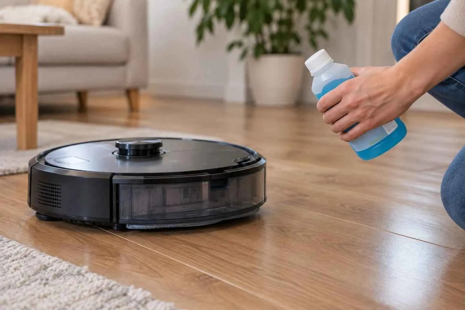 Detergente per robot lavapavimenti troppo costoso: si può usare quello di un'altra marca?