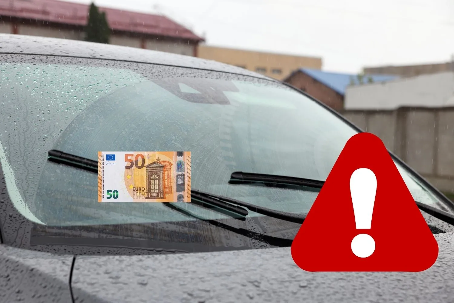 Se trovi 50 euro sul parabrezza della tua auto, non fare questo errore: attenzione alla nuova truffa