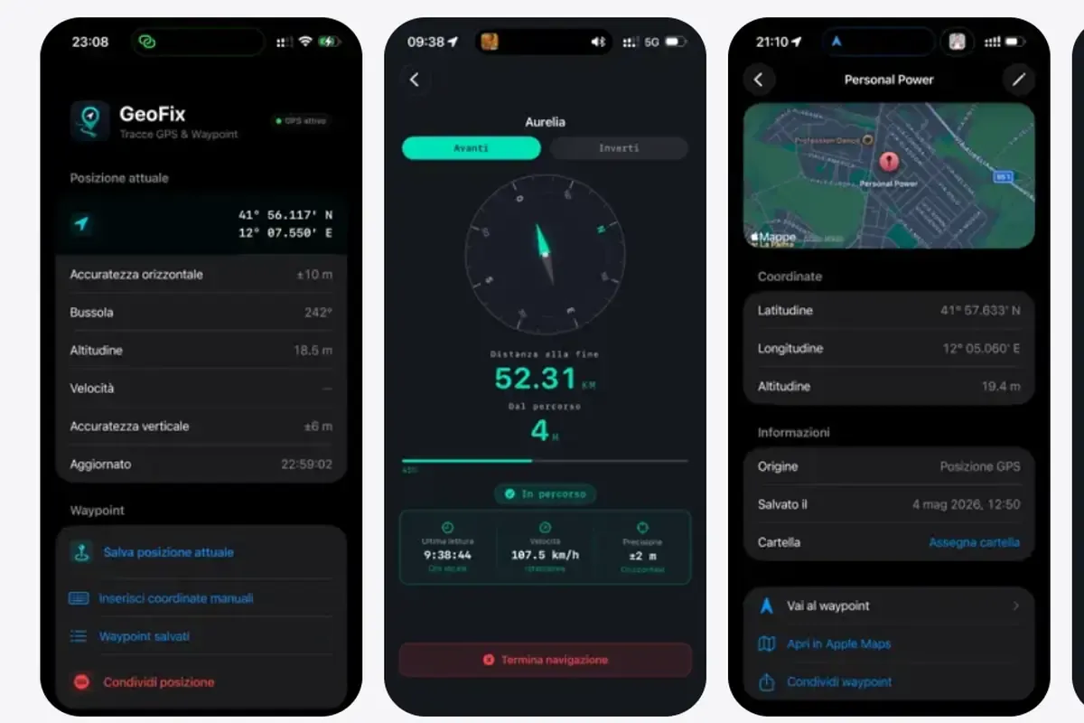 GeoFix, il tuo alleato offline per il trekking: GPS, track back e gestione file - benessereblog.it