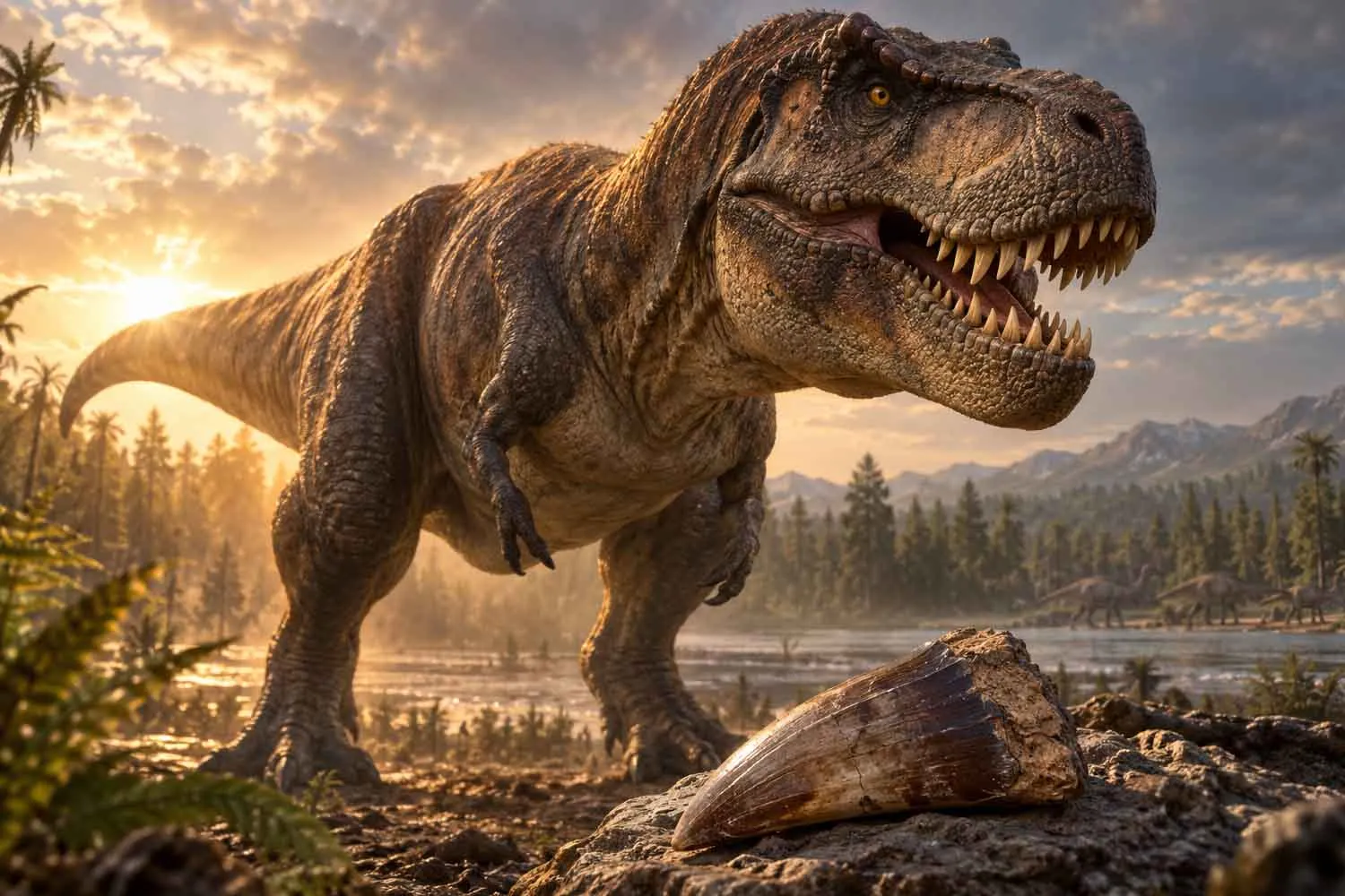 Il T. Rex non aveva sangue freddo! I suoi denti hanno svelato una temperatura corporea molto più simile a un grande mammifero