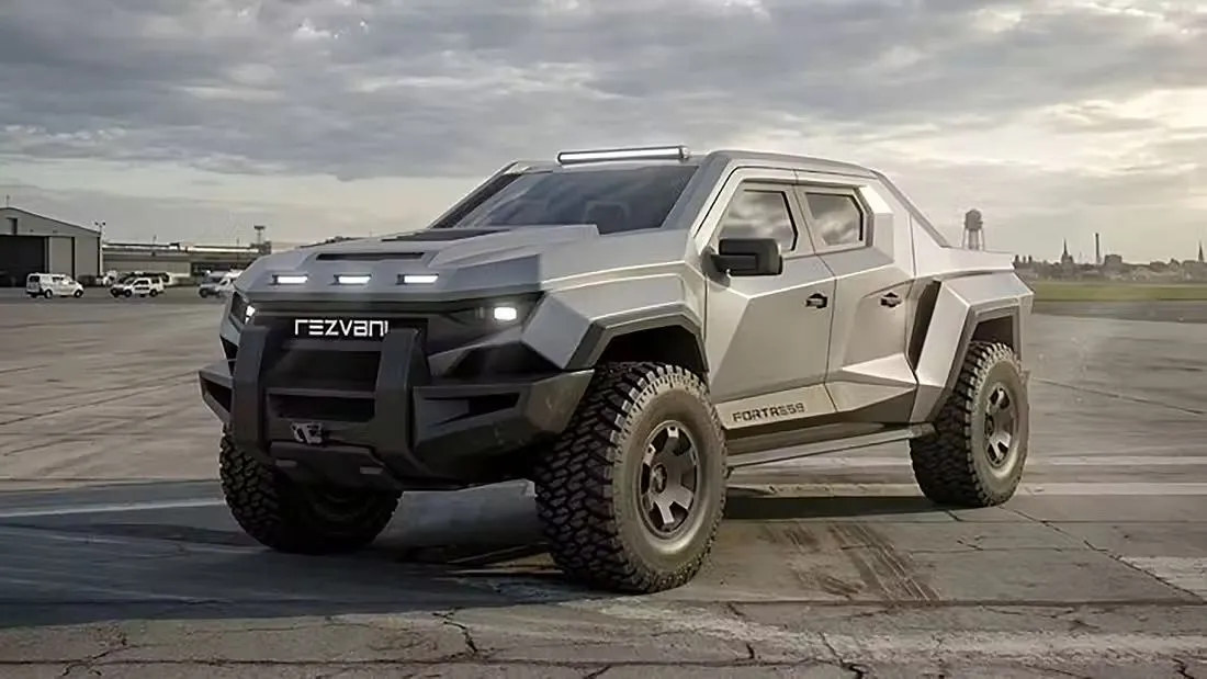 La fortezza mobile di Rezvani, il pick-up a prova di apocalisse - HDmotori.it