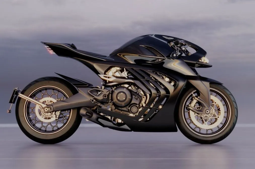 La moto stradale di Aston Martin, eleganza pura e potenza da sballo - HDmotori.it