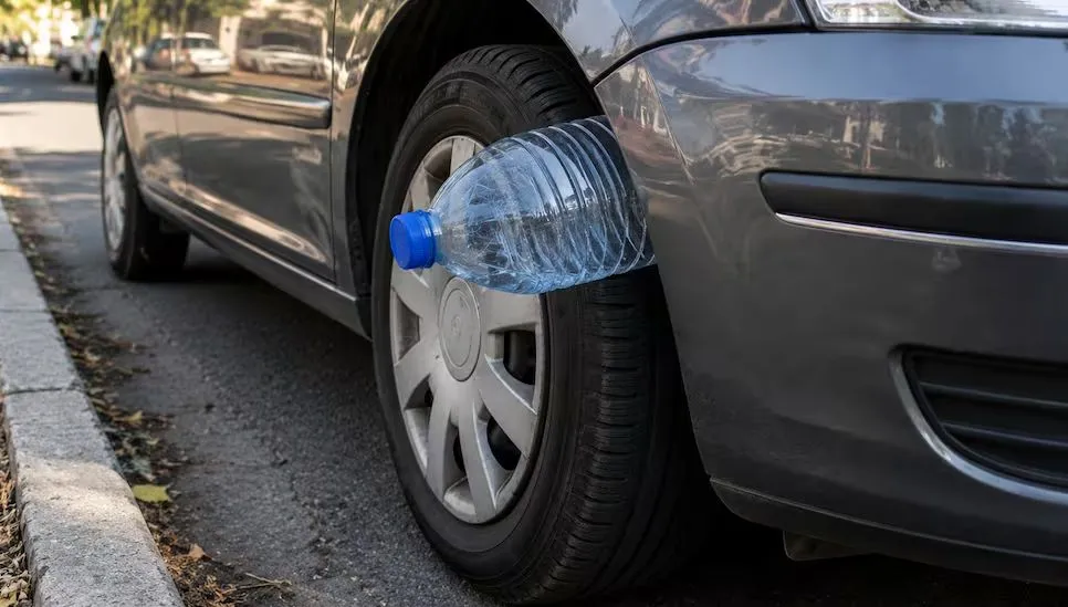 Truffa della bottiglia nel parcheggio: cos'è e come evitarla - HDmotori.it