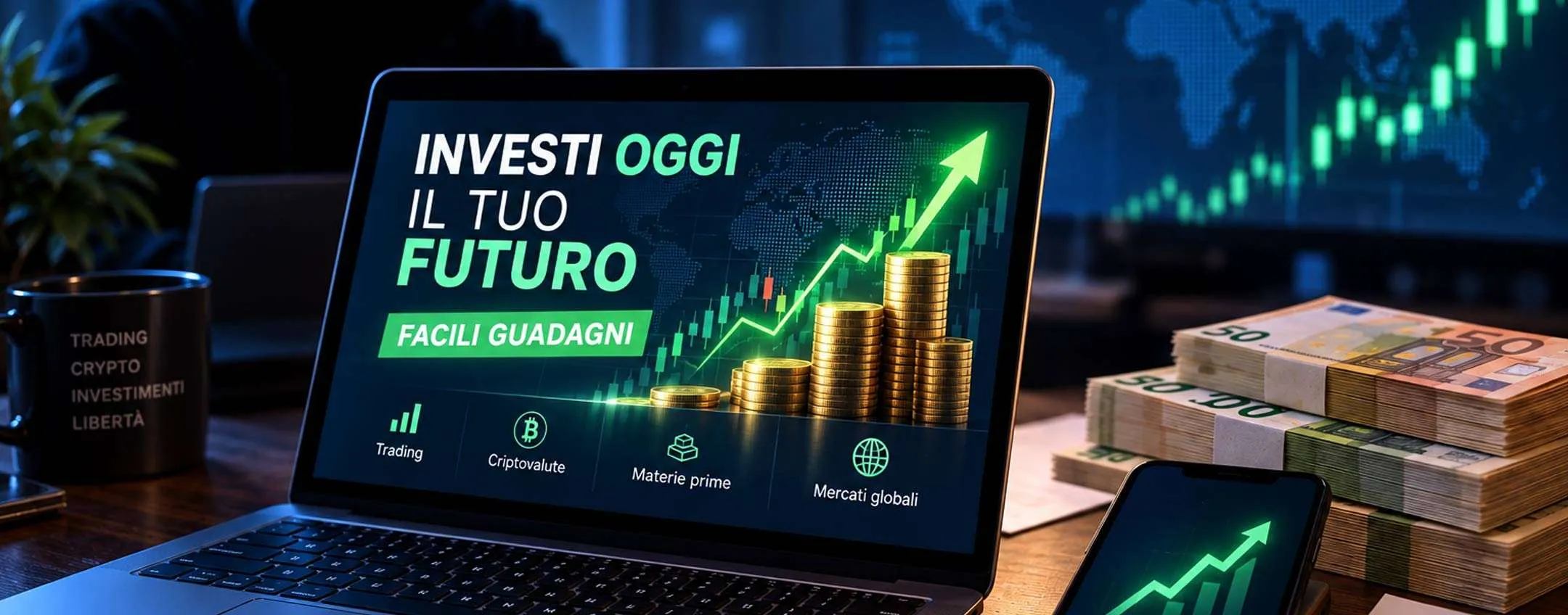 Truffa del trading online, gli rubano oltre 125.000 euro in tre mesi