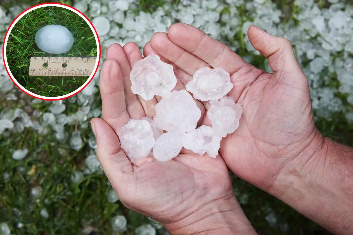 Meno tempeste, ma più distruttive: la metamorfosi della grandine (oltre i 3 cm) nell'era del riscaldamento globale