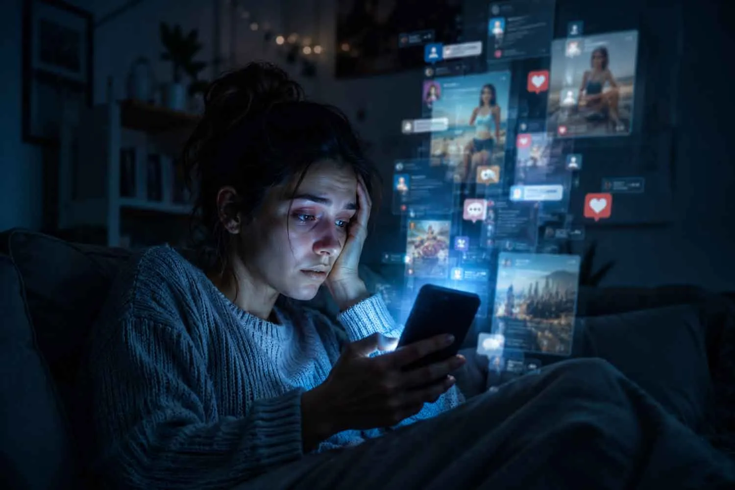 Social e tecnologie digitali come stanno influendo sulla salute mentale degli italiani? Il quadro Eurispes non è affatto incoraggiante