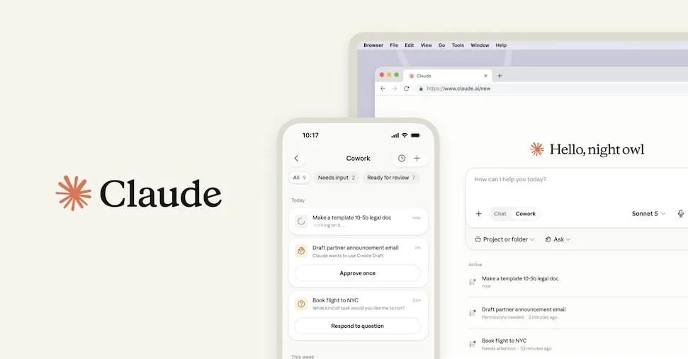 Claude Cowork sbarca su smartphone e web. Anthropic porta l’agente AI fuori dal pc
