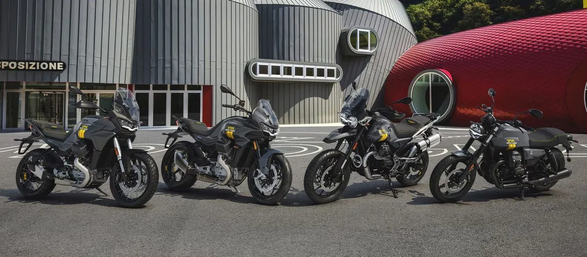 Moto Guzzi 105 Anniversary, 5 modelli con livree speciali in arrivo - HDmotori.it