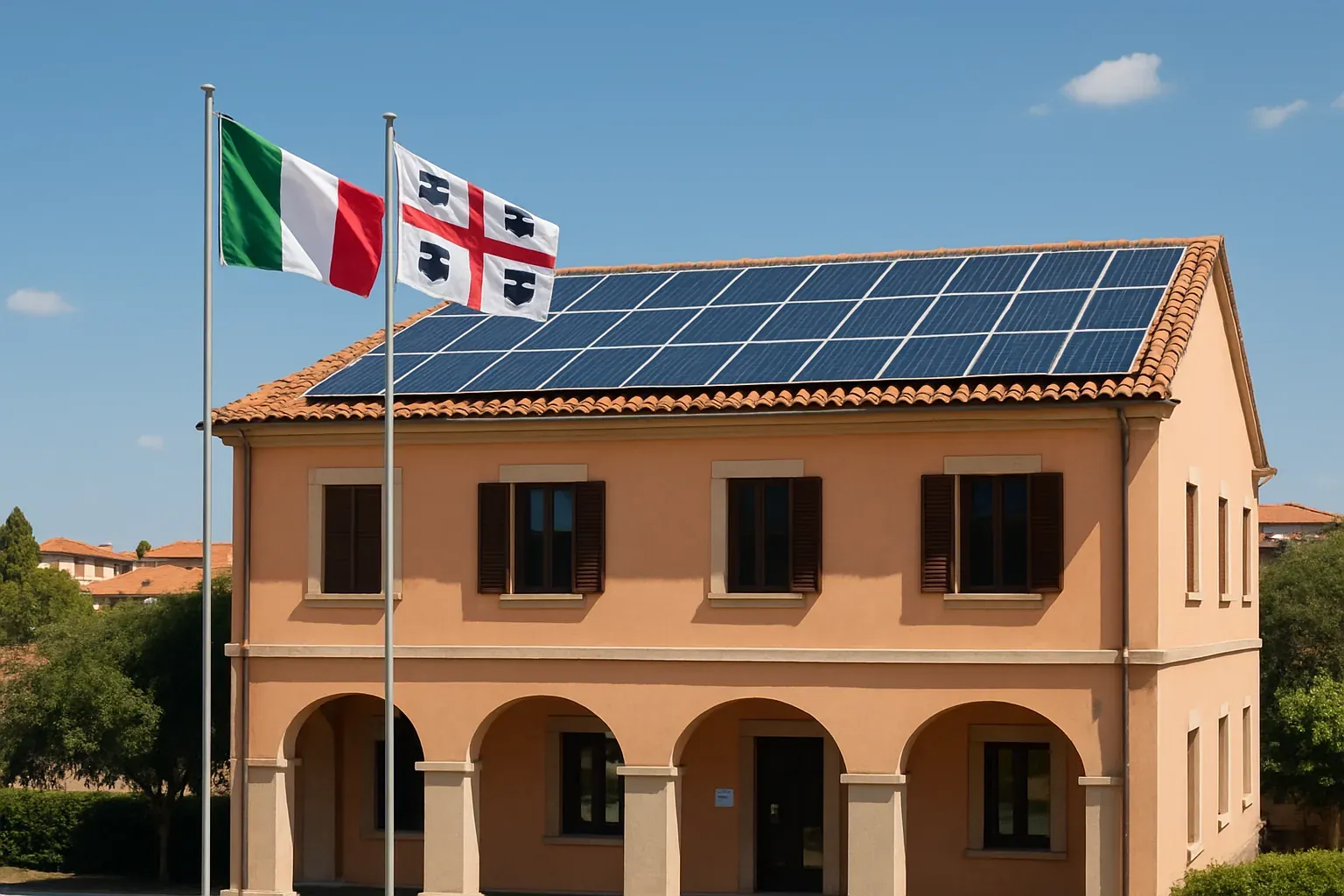 Fotovoltaico edifici comunali Sardegna: 14 milioni bando 2026