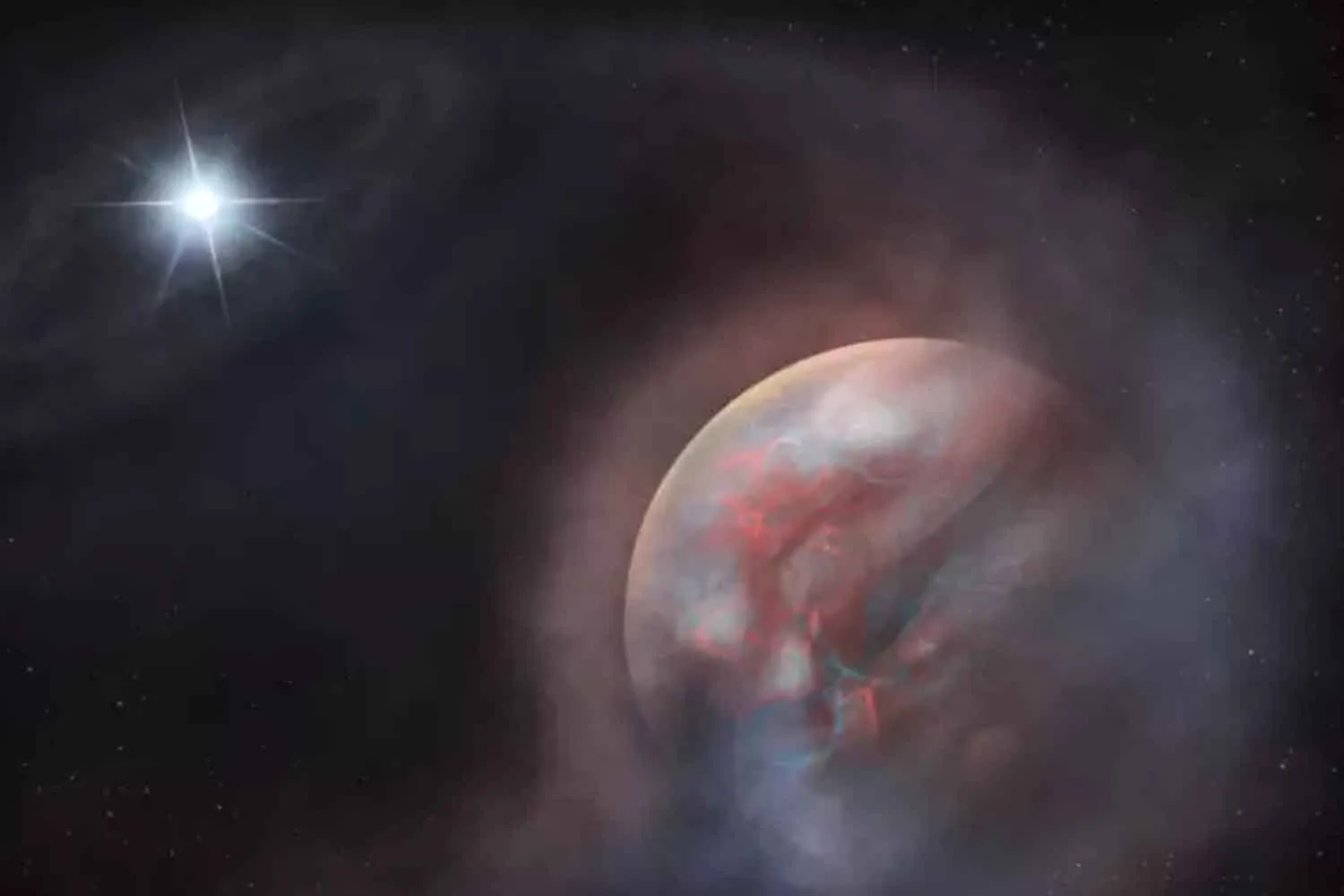 Scoperto un possibile "pianeta-fenice", rinato (forse) dalle "ceneri" della sua stella