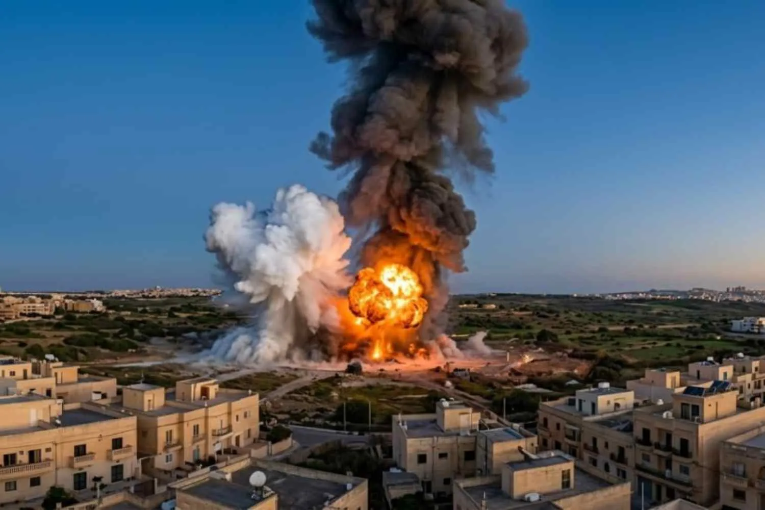 Terrificante esplosione a Malta in una fabbrica di fuochi d'artificio: nessun ferito