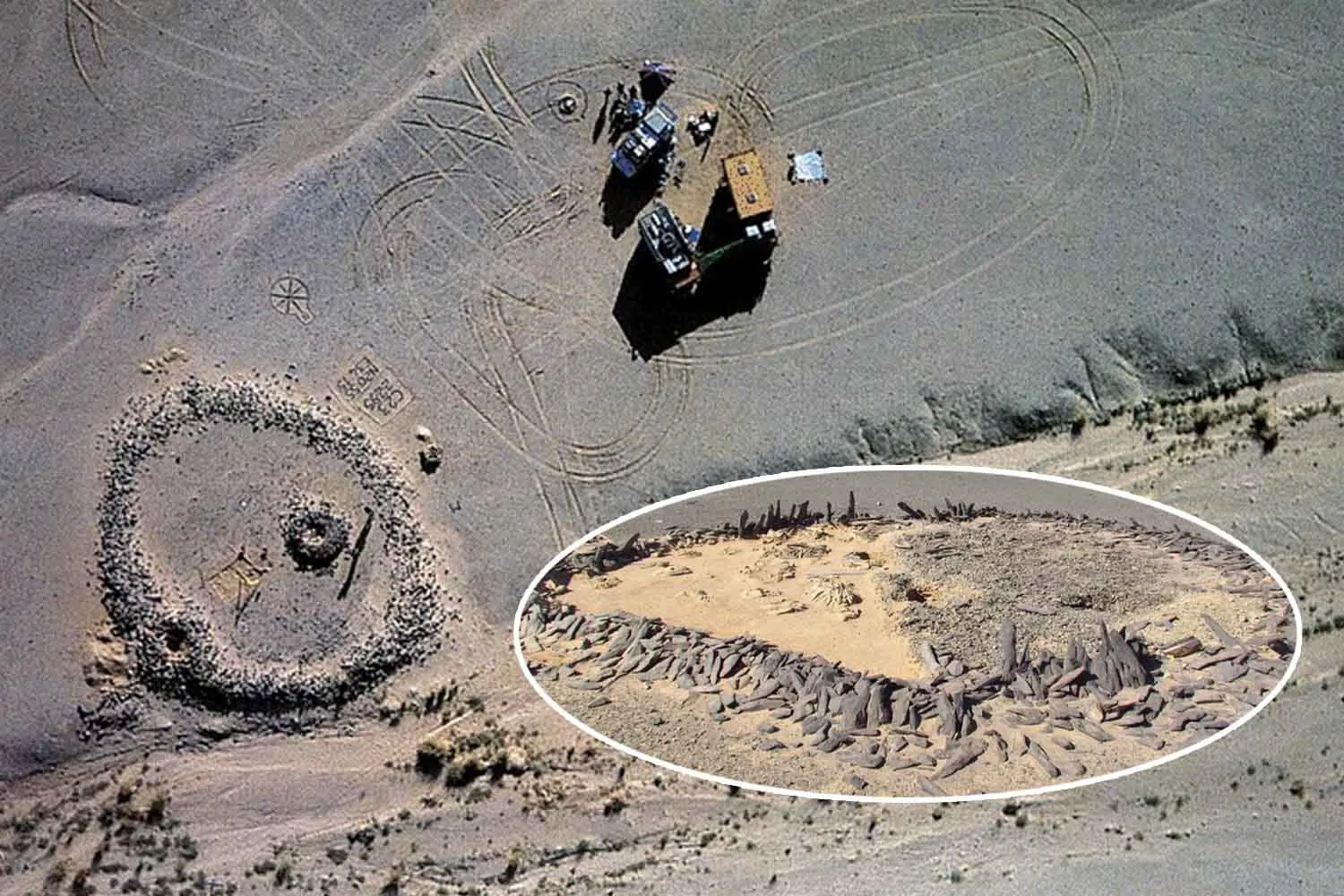 Cerchi nel deserto! Nel Sahara sono emerse tombe circolari grandi come piazze: hanno 6.000 anni
