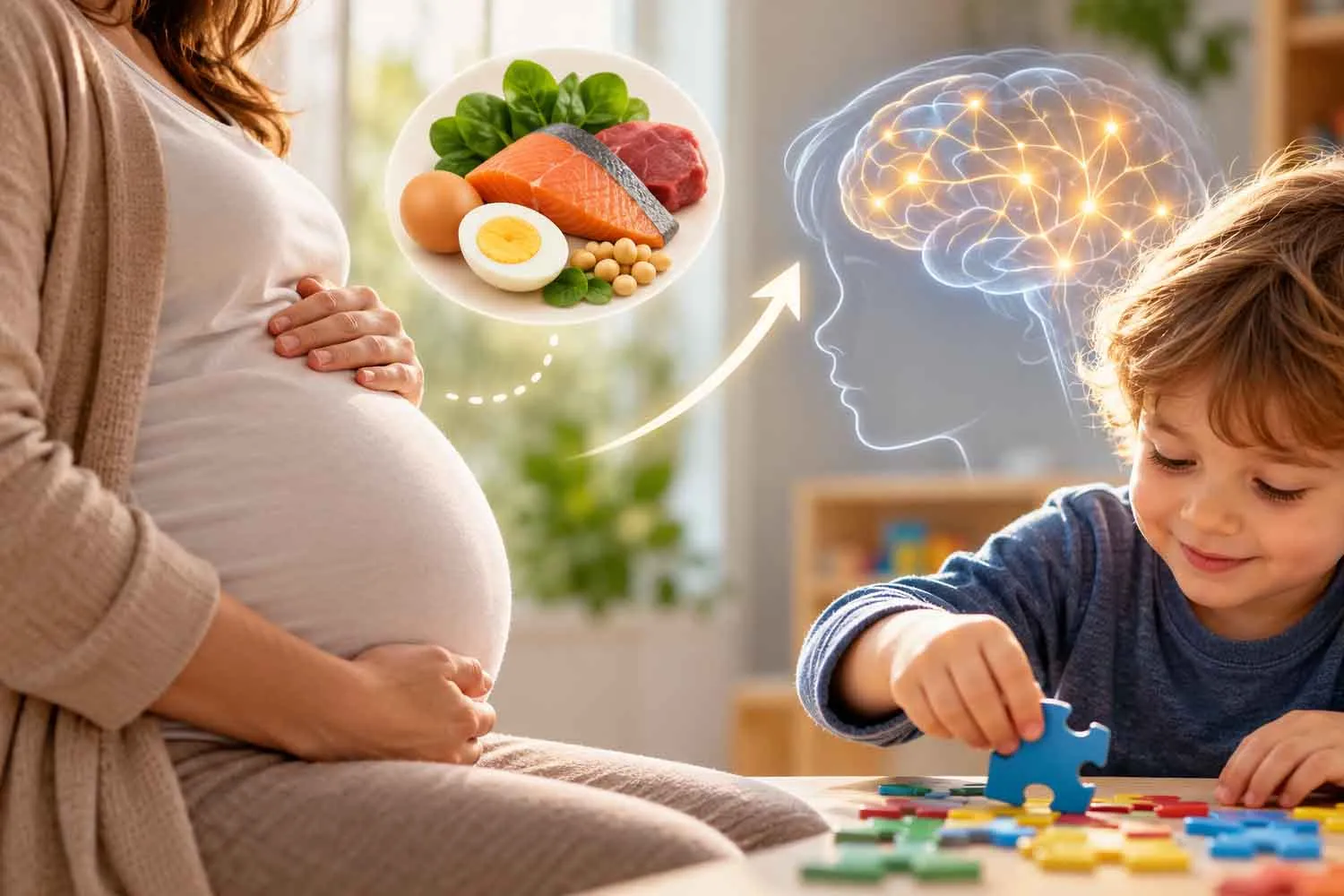Mangiare questo comune cibo in gravidanza aumenta il QI del bambino, grazie a questo nutriente