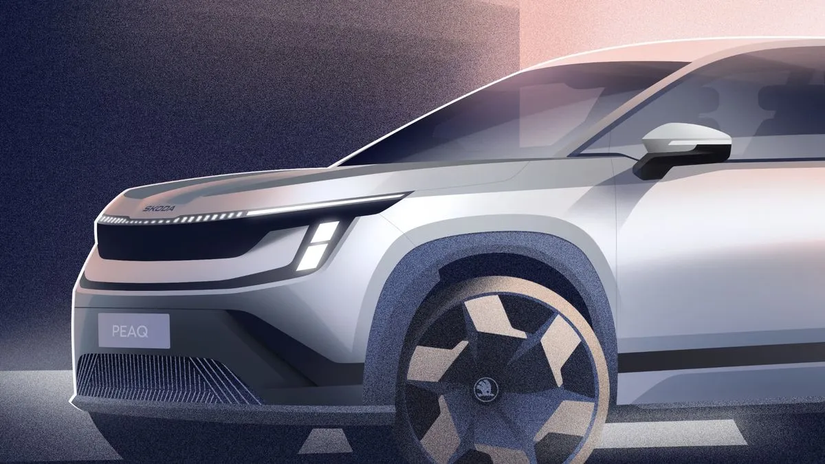 Skoda Peaq: svelati i bozzetti dell’inedito SUV elettrico - HDmotori.it
