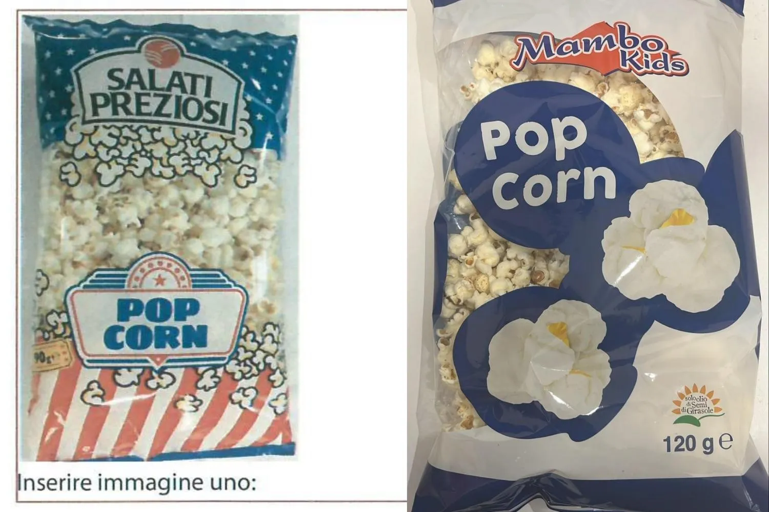 Pop corn di due marchi richiamati per contaminazione da alcaloidi tropanici: il lotto da non consumare