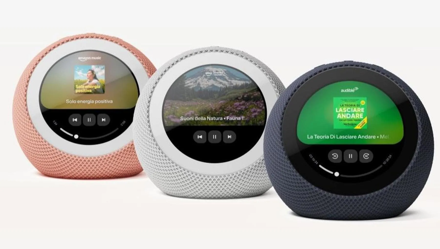 Amazon, i nuovi Echo puntano su sonno e famiglia: c’è una sveglia smart e uno speaker per bambini