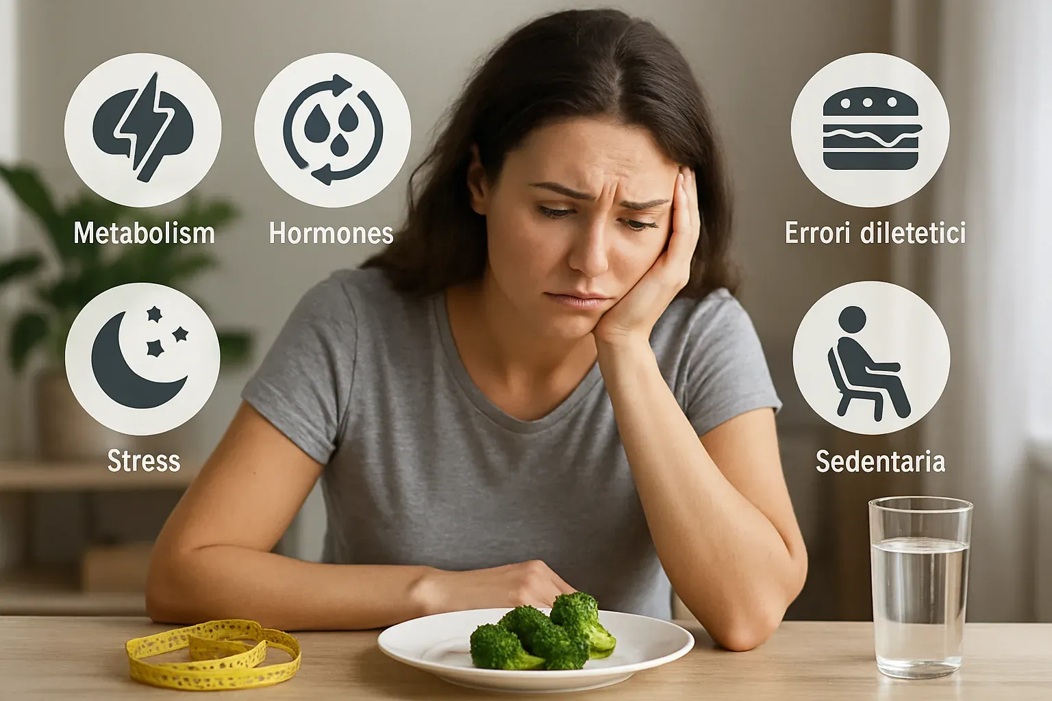 Non riesco a dimagrire: 10 cause e soluzioni