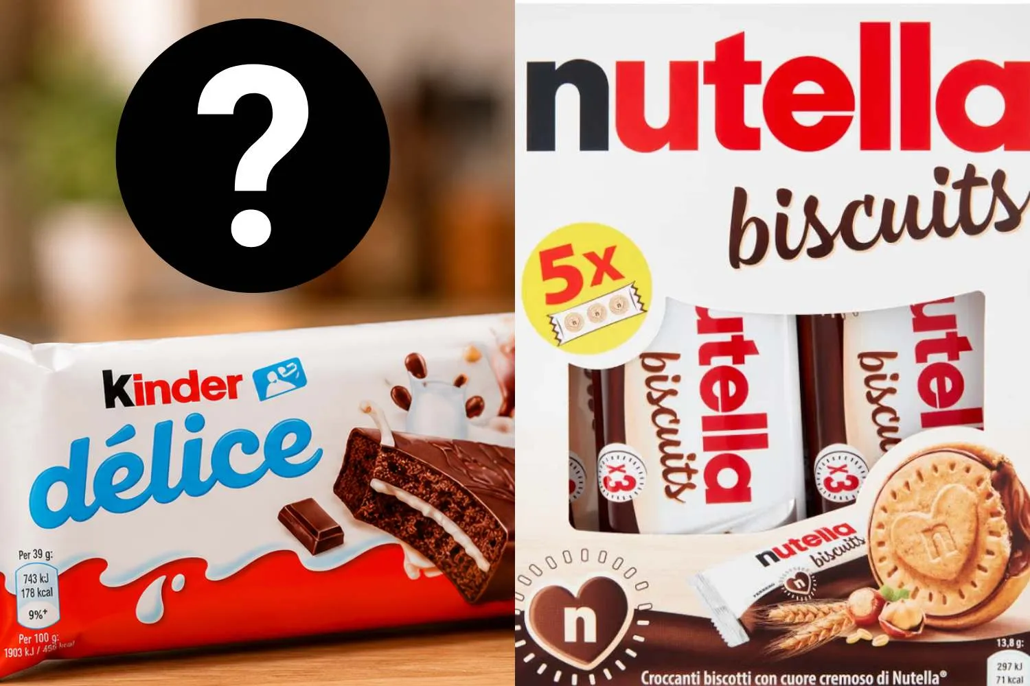 Merendine, biscotti e snack per bambini: oltre il 90% è ultra-processato, tra i peggiori Kinder Delice e Nutella Biscuits