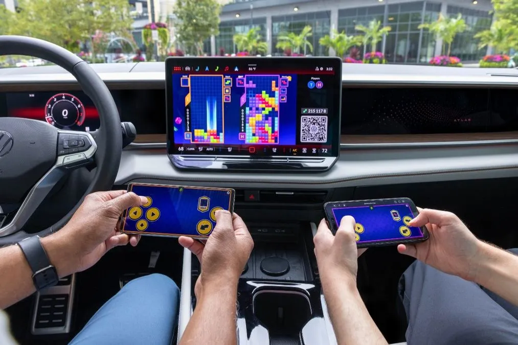 Volkswagen, nel 2027 videogame a bordo: l’AirConsole include anche Tetris - HDmotori.it