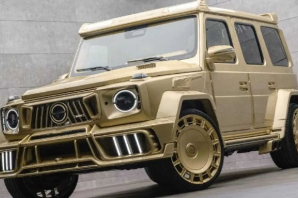 Mansory P720, la Mercedes Classe G finisce nell’oro - HDmotori.it