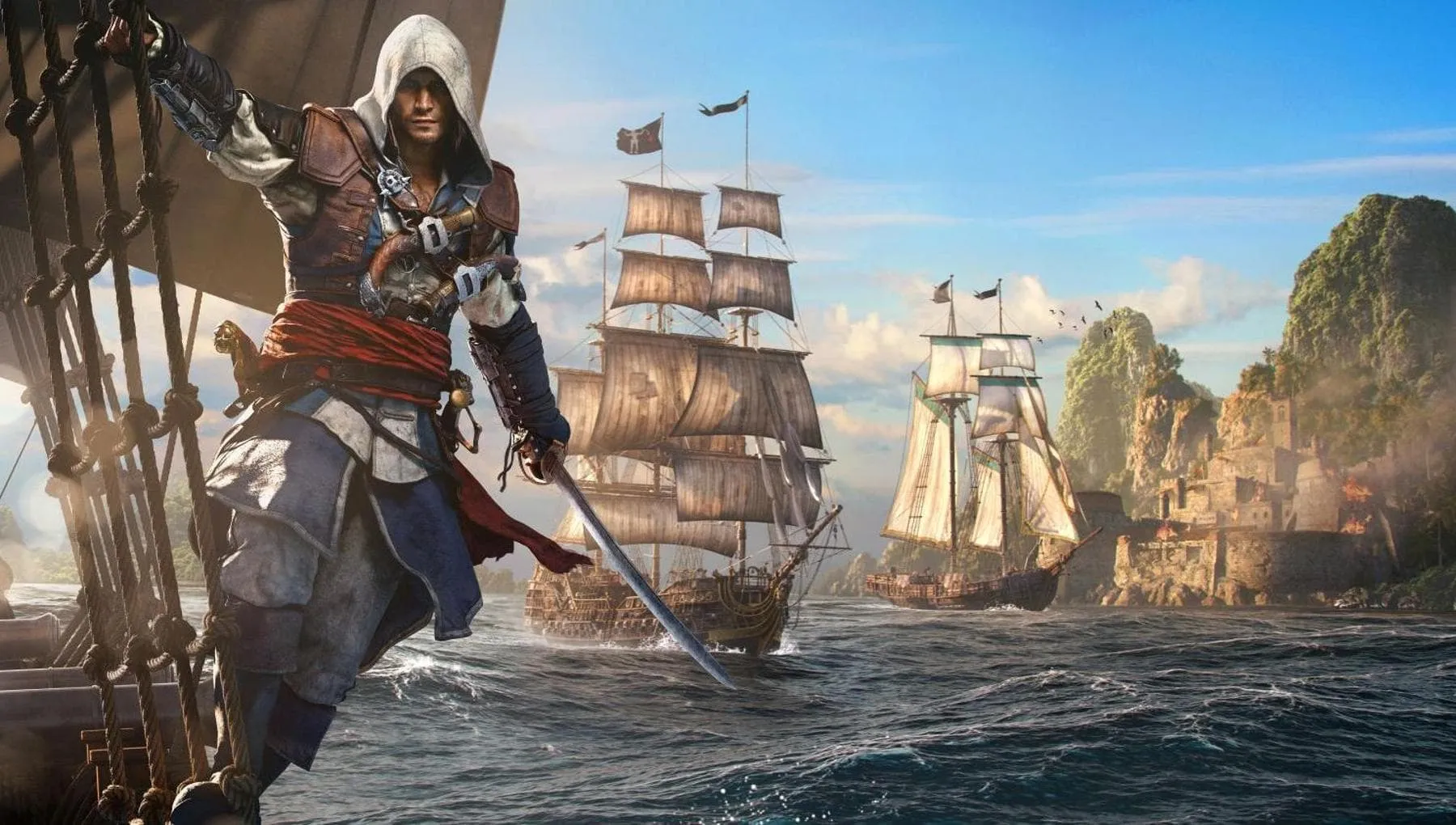 Assassin’s Creed Black Flag Resynced e quella bussola del futuro che punta al passato